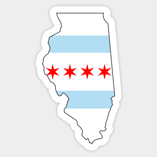 Chicago Illinois Sticker